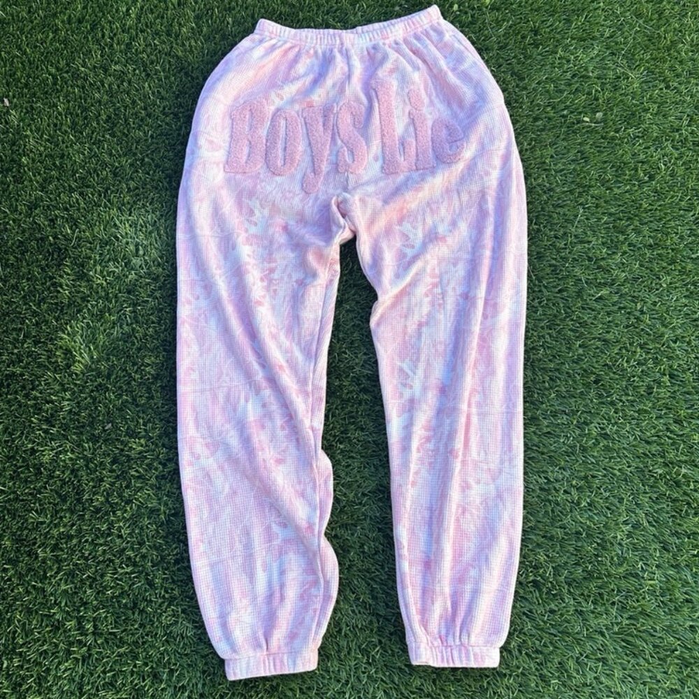 Boys Lie Pink Manhunt Kimmy Pant - S - Picture 7 of 7